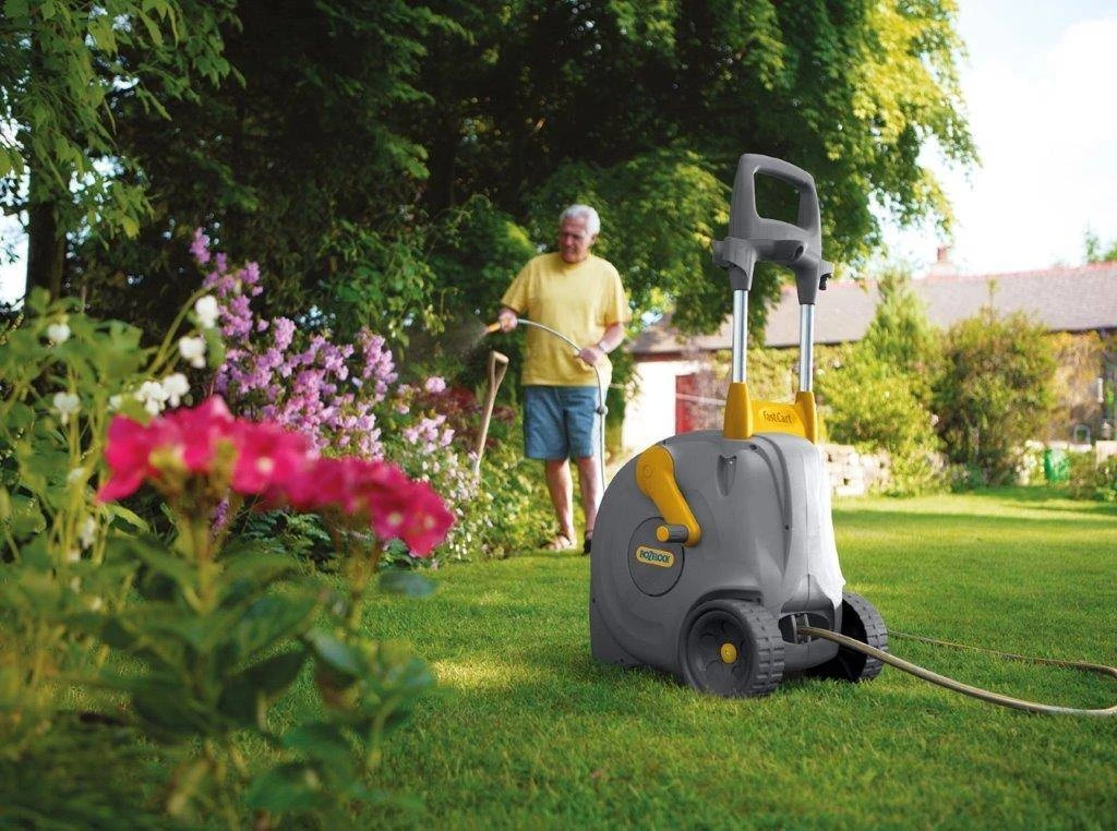 Hozelock Wheeled Fast Cart With 40m Hose - Image 4