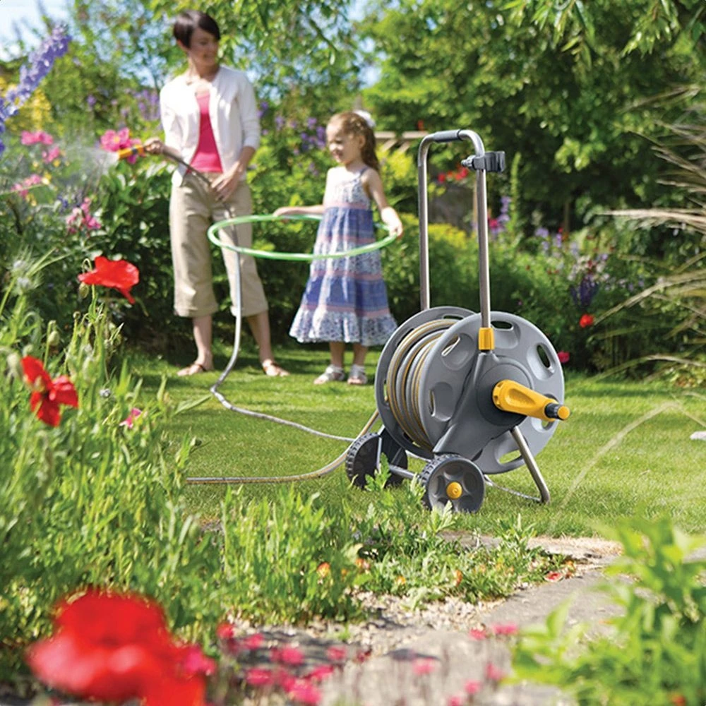 Hozelock Assembled Hose Cart With 30m Hose - Image 2