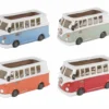 Glazed Ceramic Campervan Planter - Various Colours
