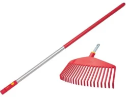 Wolf-Garten Wolf Garten Leaf Rake & Handle Kit