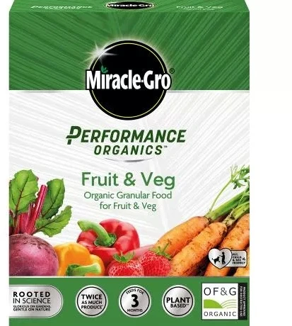 Miracle-Gro Performance Organic Fruit & Veg Plant Food 1kg