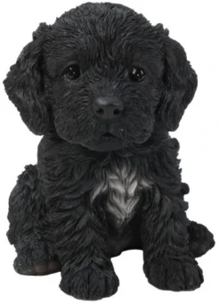 Vivid Arts Black Cockapoo Puppy Petpal