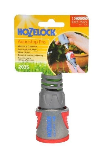Hozelock Pro Metal Aquastop Connector - Image 3