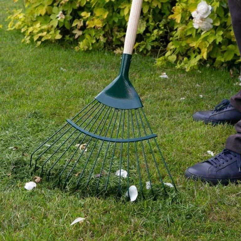 Wilkinson Sword Carbon Steel Lawn Rake - Image 4