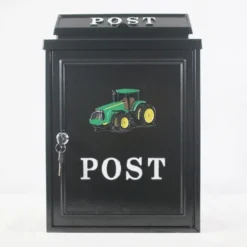 Harewood Green Tractor Post Box