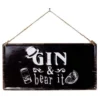 La Hacienda Gin & Bear It Garden Sign