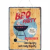 La Hacienda Corrugated BBQ Party Garden Sign