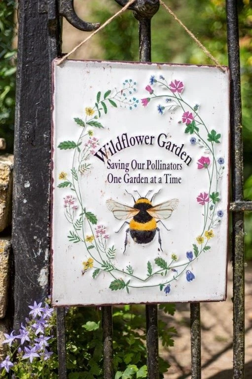 La Hacienda Wildflower Garden Sign - Image 3
