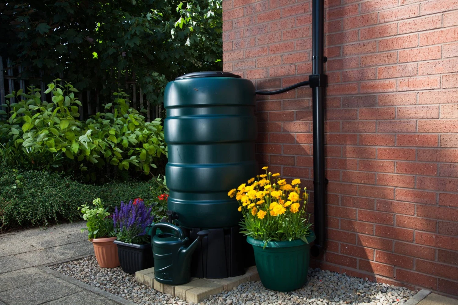 White Furze 230L Water Butt Set - Image 2