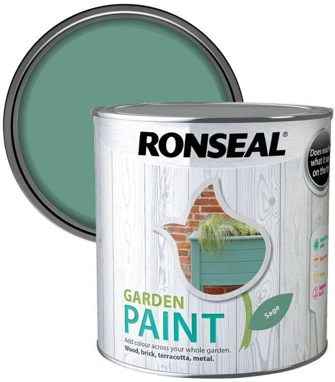 Ronseal Garden Paint Sage 2.5L