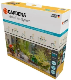 Gardena Start Set Micro-Drip-Irrigation Terrace Set (30 Plants)