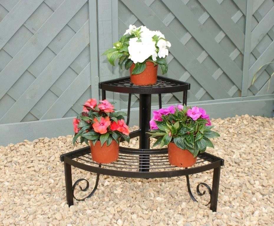 Poppy Forge Two Tier Corner Stand - Image 2