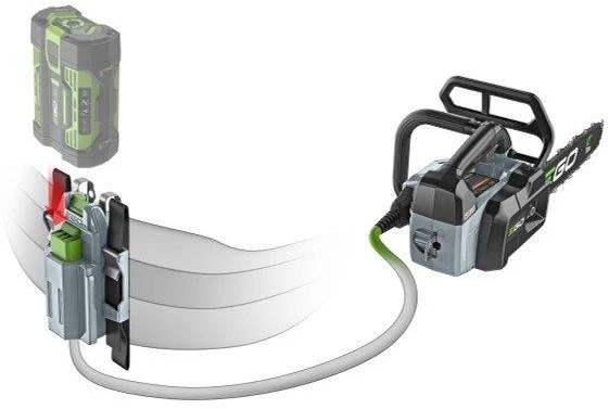 EGO ABH3000 Professional-X Battery Holster, Cable And Arborist's Strap - Image 3
