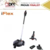 Yard Force -LM F23BN - 12V IFlex Lawnmower/Trimmer